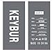 Keybur Men's Harem Casual Baggy Hiphop Dance Jogger Sweatpants Trousers (Asia Size XXL-US Size L, Gray)