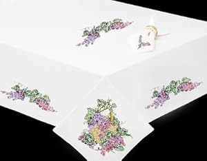 Amazoncom  tobin grapes stamped tablecloth for jessecmault