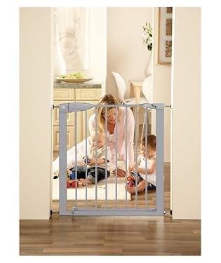 Mothercare Easy Close Metal Safety Gate - Silver