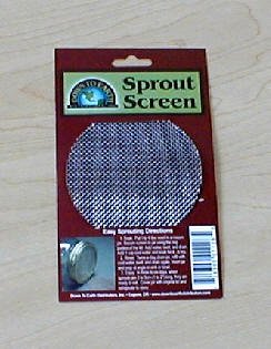 Stainless Steel Sprouting Screen by Down to Earth