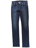 Rock & Republic womens sienna metallic embroidered straight jeans