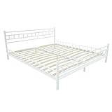Jago MTBT03/2 Metallbett wei� Ma�e:180 x 200 cm oder 140 x 200 cmvon "Jago"