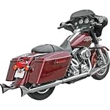 Bassani Manufacturing Classic Fishtail Slip-On Mufflers FLH-502 by Bassani Xhaust