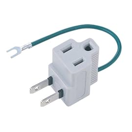 SANWA SUPPLY TAP-AD3LT 3P→2P変換アダプタ
