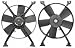 93 CADILLAC FLEETWOOD BROUGHAM A/C CONDENSER FAN SHROUD ASSEMBLY, RH, Electric Fan, RWD (1993 93) O190901 22098788+ Image