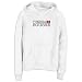 Sweatshirt Woman White Elegant Flag 