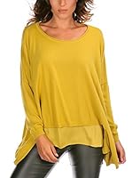 Fleur Bleue Jersey Pivoine (Mostaza)