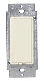 Leviton 621-6606AA Incandescent Touch Dimmer Switch Decora