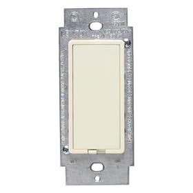 Click here to buy Leviton 621-6606AA Incandescent Touch Dimmer Switch Decora.