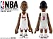 MINDstyle NBA 4 Inch Action Figure Dwayne Wade White Uniform_s-1