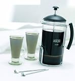 Curva 8 cup Gift Set with 2 Glass Latte Cups  from La Cafetiere