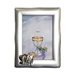First Communion Picture Frame - Silver Plated (3.5" x 5")