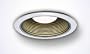 Cooper Lighting P300TW One-Light 5-Inch Recessed Ceiling Light Fixture Kit with Black Baffle and White Trim
