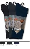 2-Pack Hanes CLASSIC CASUAL COOL CMFT CREW -BLACK 115/2