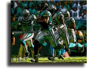 Completely Handpainted American Football Sport Painting, Custom Order FL2950, Oil on Canvas, with Option to Paint Jerry, Brett & Co. from Any Other Favorite Photograph or Picture, Unframed, Size 16