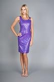 Celebrity Inspired Purple Sequins Dresses by eDressMe