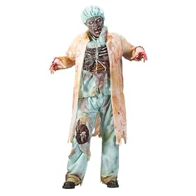 Adult Men’s Plus Size Zombie Doctor Costume XXL