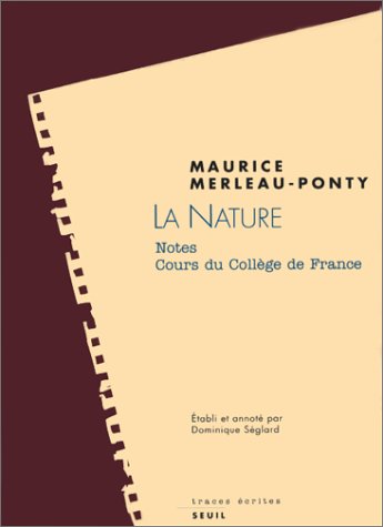 Download LA NATURE. : Cours du Collège de France, notes Download LA NATURE. : Cours du Collège de France, notes