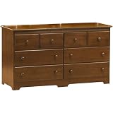 Windsor 6-Drawer Dresser- Antique Walnut