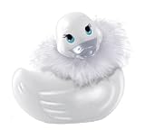 Big Teaze Toys I Rub My Duckie Travel Personal Massager, Paris Pearl Blanc