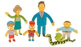 Simpsons Springfield Elementary Bendables Boxed Set
