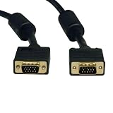 Tripp Lite P502-100 SVGA Monitor Gold  Cable w RGB Coax HD15M/M - 100ft