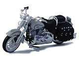 Diecast Model Harley Davidson Heritage Springer FLSTS (1997) (1:18 scale by Maisto) in Cream