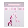 Tiddliwinks Dots Tissue Box Cover - Pink