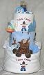 3 Tier Cowboy Baby Diaper Cake