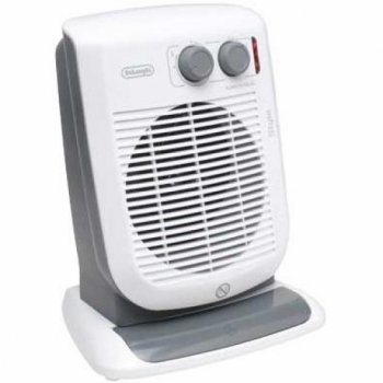 De'Longhi HVF-3533B, Vertical Upright Fan Heater Quiet with Oscillating Base 3kW