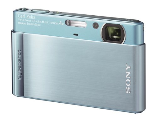 SONY デジタルカメラ Cybershot T90 (1210万画素/光学x4/デジタルx8/ブルー) DSC-T90/L