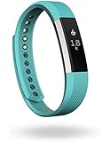Fitbit Alta Fitness Tracker, Silver/Teal, Small