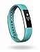 Fitbit Alta Fitness Tracker, Silver/Teal, Large