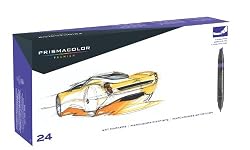 Prismacolor Premier Double Ended Art Markers, 24 Colored Markers(3721)