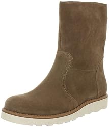 ILSE JACOBSEN Kurzer Wildleder BASIC SIMPLY18A, Damen Klassische Halbstiefel & Stiefeletten, Braun (Erde 28), EU 40