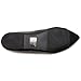 Ollio Women's Shoe Ballet Pointed Toe Faux leather Collared Flat