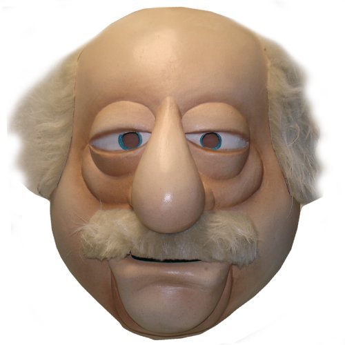 The Muppets Deluxe Overhead Latex Mask, Waldorf