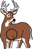 Allen Company Extend Life Burlap Whitetail Deer Broadside Target Face