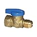 Legend Valve 102-115 Forged Brass Gas Valve, 2.3"x2.9"x1.3"