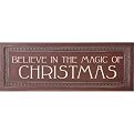 Believe in the Magic of Christmas Metal Wall Art