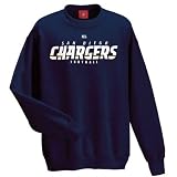 San Diego Chargers Navy Critical Victory Crewneck Sweatshirt