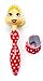 Every Day Gourmet Lady Dish Brush, Polka Dot, Medium