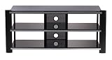 Atlantic 67035416 Nero TV Stand Fits Up to 42-Inch
