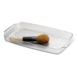 InterDesign Rain Vanity Tray, Clear