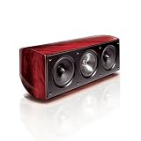 KEF XQ50cMH Khaya Center Channel Speaker (Single, Mahogany)