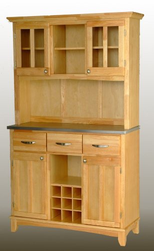 Home Styles 5100-0013-12 Large Wood Server Buffet Table