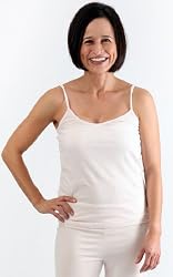 Veria Loungewear Top w Spaghetti Straps - Soft Pink, Organic Cotton