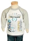 Bebini Workman Theme Raglan Sleeve Layered Look Shirt