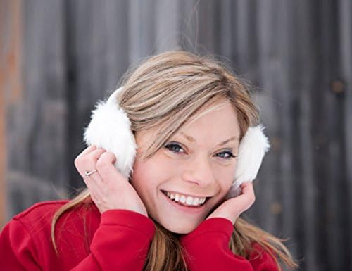 Cable Knit Faux Fur Ear Muffs