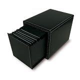 Bellagio-Italia Media Storage Box (Black)